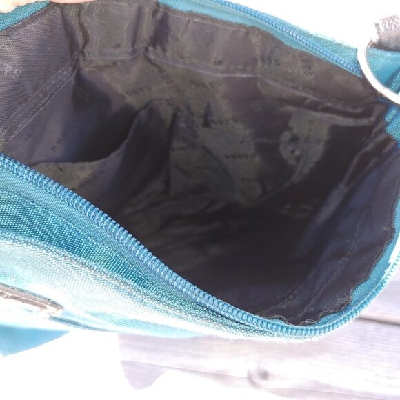ATTRACTIVE ROOTS Shoulder Bag Padded Work Bag TEAL - Picture 10 of 10